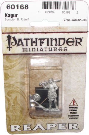 Pathfinder Kagur miniature Reaper 60168 Pathfinder Miniatures Reaper Pathfinder Kagur miniature Reaper 60168 Pathfinder Miniatures Reaper