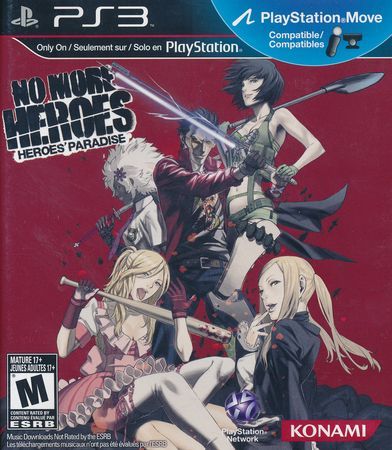 No More Heroes Heroes Paradise Playstation 3 Sony Playstation 3 PS3 No More Heroes Heroes Paradise Playstation 3 Sony Playstation 3 PS3