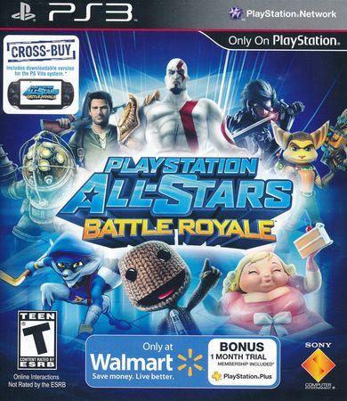Playstation All Star Battle Royale Playstation 3 Sony Playstation 3 PS3 Playstation All Star Battle Royale Playstation 3 Sony Playstation 3 PS3