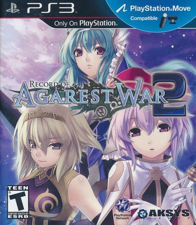 Record of Agarest War 2 Playstation 3 Sony Playstation 3 PS3 Record of Agarest War 2 Playstation 3 Sony Playstation 3 PS3