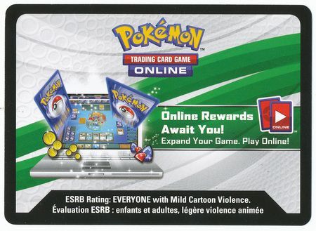 Hoenn Power Tin Swampert Unused Code Card Pokemon TCGO Codes Hoenn Power Tin Swampert Unused Code Card Pokemon TCGO Codes