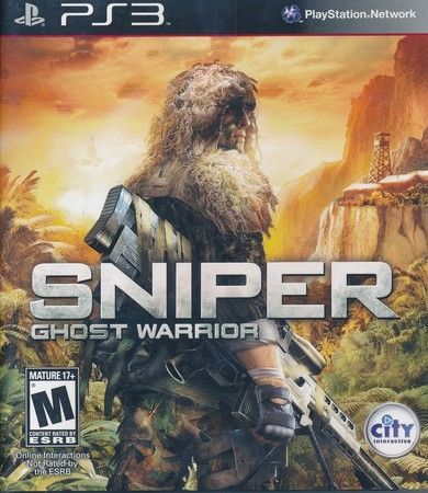 Sniper Ghost Warrior Playstation 3 Sony Playstation 3 PS3 Sniper Ghost Warrior Playstation 3 Sony Playstation 3 PS3