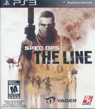 Spec Ops The Line Playstation 3 Sony Playstation 3 PS3 Spec Ops The Line Playstation 3 Sony Playstation 3 PS3
