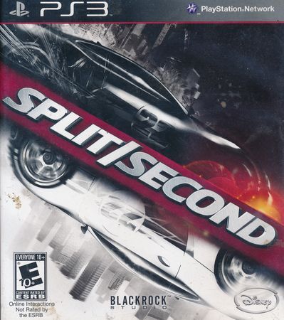 Split Second Playstation 3 Sony Playstation 3 PS3 Split Second Playstation 3 Sony Playstation 3 PS3