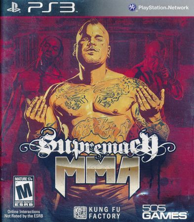 Supremacy MMA Playstation 3 Sony Playstation 3 PS3 Supremacy MMA Playstation 3 Sony Playstation 3 PS3