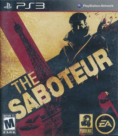 The Saboteur Playstation 3 Sony Playstation 3 PS3 The Saboteur Playstation 3 Sony Playstation 3 PS3