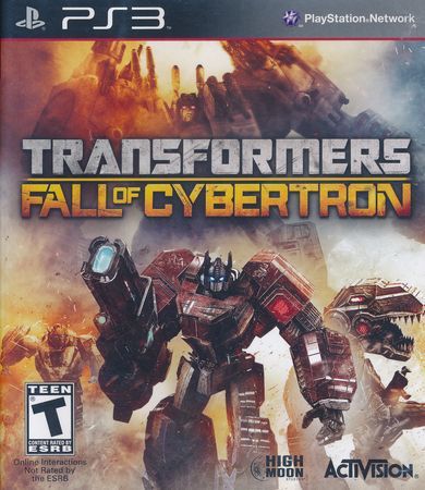 Transformers Fall Of Cybertron Playstation 3 Sony Playstation 3 PS3 Transformers Fall Of Cybertron Playstation 3 Sony Playstation 3 PS3