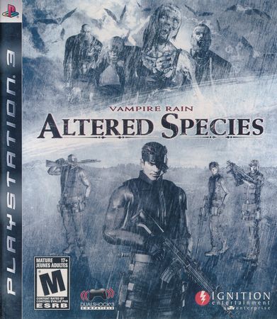 Vampire Rain Altered Species Playstation 3 Sony Playstation 3 PS3 Vampire Rain Altered Species Playstation 3 Sony Playstation 3 PS3