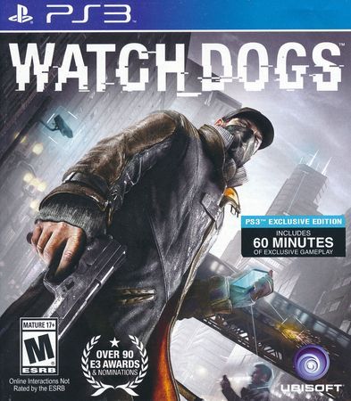 Watch Dogs Playstation 3 Sony Playstation 3 PS3 Watch Dogs Playstation 3 Sony Playstation 3 PS3