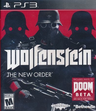 Wolfenstein The New Order Playstation 3 Sony Playstation 3 PS3 Wolfenstein The New Order Playstation 3 Sony Playstation 3 PS3