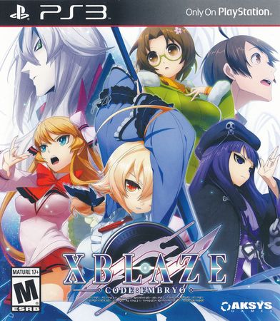 XBlaze Code Embryo Playstation 3 Sony Playstation 3 PS3 XBlaze Code Embryo Playstation 3 Sony Playstation 3 PS3