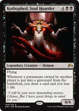 Kothophed Soul Hoarder 104 272 Magic Origins Singles Kothophed Soul Hoarder 104 272 Magic Origins Singles