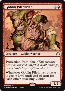 Goblin Piledriver 151 272 Magic Origins Singles Goblin Piledriver 151 272 Magic Origins Singles