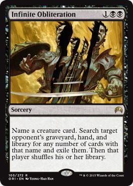 Infinite Obliteration 103 272 Magic Origins Singles Infinite Obliteration 103 272 Magic Origins Singles