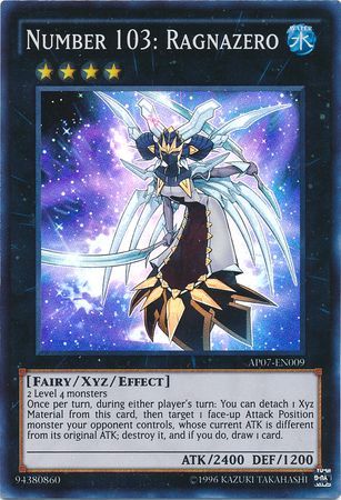Number 103 Ragnazero AP07 EN009 Super Rare Astral Pack 7 AP07 Number 103 Ragnazero AP07 EN009 Super Rare Astral Pack 7 AP07