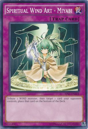 Spiritual Wind Art Miyabi AP07 EN024 Common Astral Pack 7 AP07 Spiritual Wind Art Miyabi AP07 EN024 Common Astral Pack 7 AP07