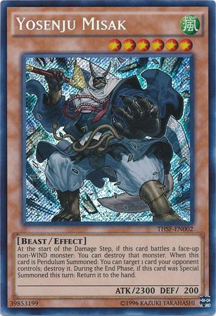 Yosenju Misak THSF EN002 Secret Rare Unlimited Yosenju Misak THSF EN002 Secret Rare Unlimited