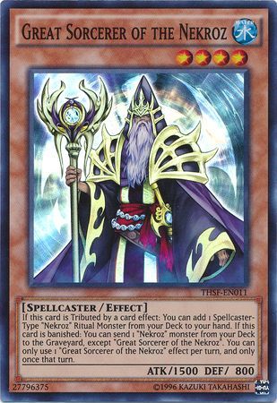 Great Sorcerer of the Nekroz THSF EN011 Super Rare Unlimited Great Sorcerer of the Nekroz THSF EN011 Super Rare Unlimited