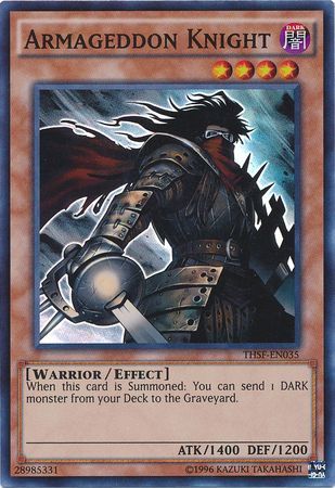 Armageddon Knight THSF EN035 Super Rare Unlimited The Secret Forces THSF Unlimited Singles Armageddon Knight THSF EN035 Super Rare Unlimited The Secret Forces THSF Unlimited Singles