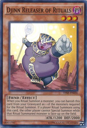 Djinn Releaser of Rituals THSF EN036 Super Rare Unlimited Djinn Releaser of Rituals THSF EN036 Super Rare Unlimited