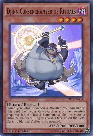 Djinn Cursenchanter of Rituals THSF EN038 Super Rare Unlimited The Secret Forces THSF Unlimited Singles Djinn Cursenchanter of Rituals THSF EN038 Super Rare Unlimited The Secret Forces THSF Unlimited Singles