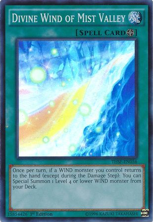 Divine Wind of Mist Valley - THSF-EN056 - Super Rare Unlimited