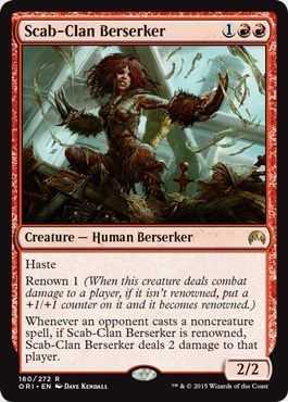 Scab Clan Berserker 160 272 Magic Origins Singles Scab Clan Berserker 160 272 Magic Origins Singles