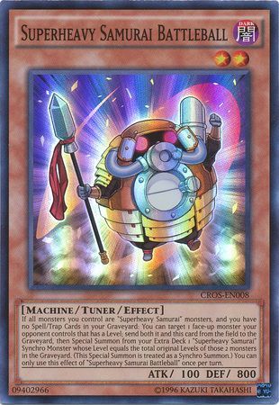 Superheavy Samurai Battleball CROS EN008 Super Rare Unlimited Crossed Souls Unlimited Singles Superheavy Samurai Battleball CROS EN008 Super Rare Unlimited Crossed Souls Unlimited Singles