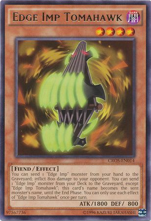 Edge Imp Tomahawk CROS EN014 Rare Unlimited Crossed Souls Unlimited Singles Edge Imp Tomahawk CROS EN014 Rare Unlimited Crossed Souls Unlimited Singles