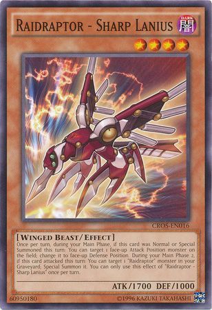 Raidraptor Sharp Lanius CROS EN016 Common Unlimited Crossed Souls Unlimited Singles Raidraptor Sharp Lanius CROS EN016 Common Unlimited Crossed Souls Unlimited Singles