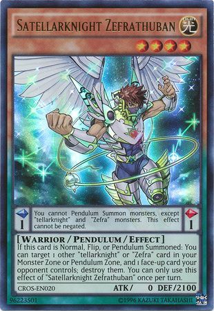 Satellarknight Zefrathuban CROS EN020 Ultra Rare Unlimited Satellarknight Zefrathuban CROS EN020 Ultra Rare Unlimited