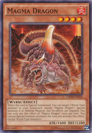 Magma Dragon CROS EN034 Common Unlimited Crossed Souls Unlimited Singles Magma Dragon CROS EN034 Common Unlimited Crossed Souls Unlimited Singles