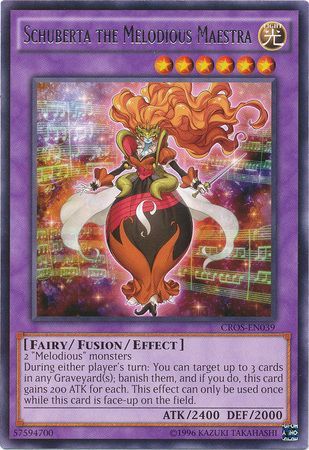 Schuberta the Melodious Maestra CROS EN039 Rare Unlimited Crossed Souls Unlimited Singles Schuberta the Melodious Maestra CROS EN039 Rare Unlimited Crossed Souls Unlimited Singles