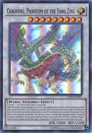 Chaofeng Phantom of the Yang Zing CROS EN047 Super Rare Unlimited Crossed Souls Unlimited Singles Chaofeng Phantom of the Yang Zing CROS EN047 Super Rare Unlimited Crossed Souls Unlimited Singles