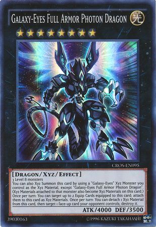 Galaxy Eyes Full Armor Photon Dragon CROS EN095 Super Rare Unlimited Galaxy Eyes Full Armor Photon Dragon CROS EN095 Super Rare Unlimited