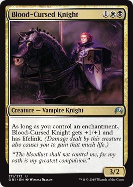 Blood Cursed Knight 211 272 Magic Origins Singles Blood Cursed Knight 211 272 Magic Origins Singles