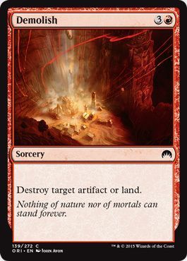 Demolish 139 272 Magic Origins Singles Demolish 139 272 Magic Origins Singles