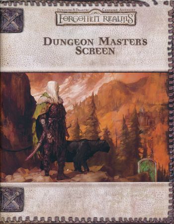 Forgotten Realms Dungeon Masters Screen Miscellaneous Supplies Forgotten Realms Dungeon Masters Screen Miscellaneous Supplies