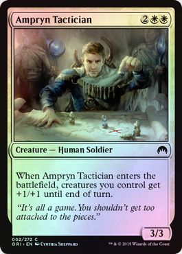 Ampryn Tactician 002 272 Foil Magic Origins Foil Singles Ampryn Tactician 002 272 Foil Magic Origins Foil Singles