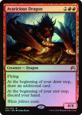 Avaricious Dragon 131 272 Foil Magic Origins Foil Singles Avaricious Dragon 131 272 Foil Magic Origins Foil Singles