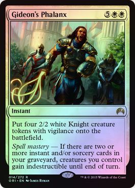 Gideon s Phalanx 014 272 Foil Gideon s Phalanx 014 272 Foil
