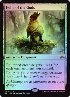 Helm of the Gods Foil 230 272 Magic Origins Foil Singles Helm of the Gods Foil 230 272 Magic Origins Foil Singles