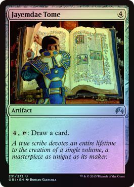 Jayemdae Tome Foil 231 272 Magic Origins Foil Singles Jayemdae Tome Foil 231 272 Magic Origins Foil Singles