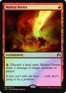 Molten Vortex Foil 156 272 Magic Origins Foil Singles Molten Vortex Foil 156 272 Magic Origins Foil Singles