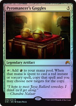 Pyromancer s Goggles 236 272 Foil Magic Origins Foil Singles Pyromancer s Goggles 236 272 Foil Magic Origins Foil Singles