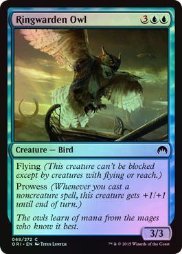 Ringwarden Owl Foil 68 272 Magic Origins Foil Singles Ringwarden Owl Foil 68 272 Magic Origins Foil Singles