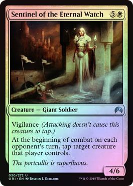 Sentinel of the Eternal Watch Foil 30 272 Magic Origins Foil Singles Sentinel of the Eternal Watch Foil 30 272 Magic Origins Foil Singles