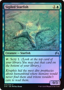 Sigiled Starfish 073 272 Foil Sigiled Starfish 073 272 Foil