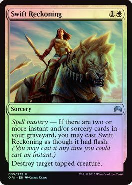 Swift Reckoning 035 272 Foil Magic Origins Foil Singles Swift Reckoning 035 272 Foil Magic Origins Foil Singles