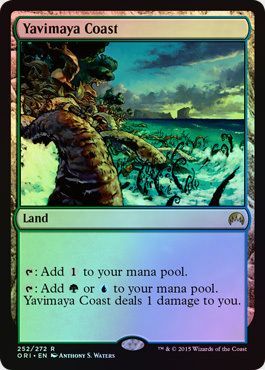 Yavimaya Coast Foil 252 272 Magic Origins Foil Singles Yavimaya Coast Foil 252 272 Magic Origins Foil Singles